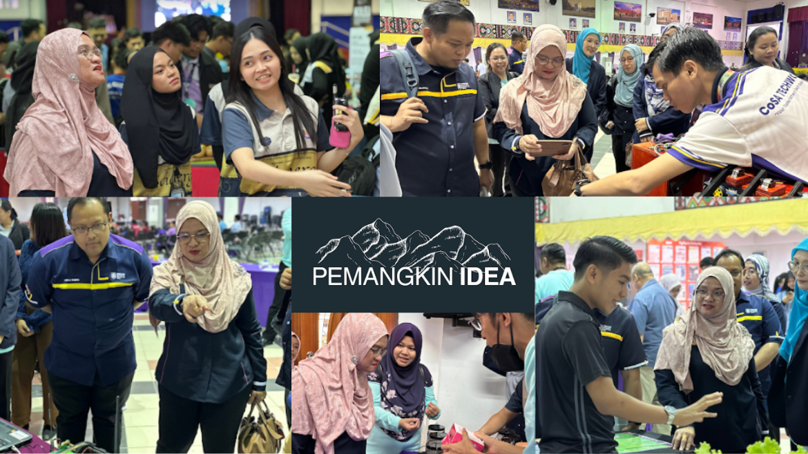 TIMBALAN NAIB CANSELOR (PENYELIDIKAN & INOVASI) MELUANGKAN MASA KE KARNIVAL STEM ANJURAN UITM CAWANGAN SABAH KAMPUS KOTA KINABALU